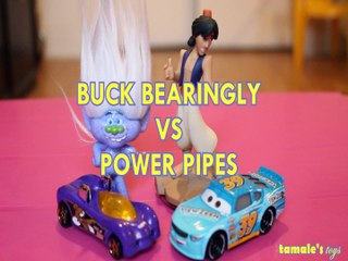 BUCK BEARINGLY VS POWER PIPES GUY DIAMONDS TROLLS ALADDIN CARS 3 DISNEY Toys BABY Videos, DREAMWORKS , TOM AND JERRY , DINSEY ORIGINALS ,