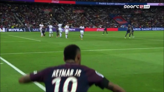 5-2 Layvin Kurzawa Goal France Ligue 1 - 20.08.2017 Paris St. Germain 5-2 Toulouse FC
