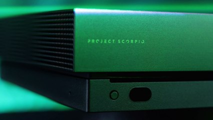 Présentation de la Xbox One X Project Scorpio Edition