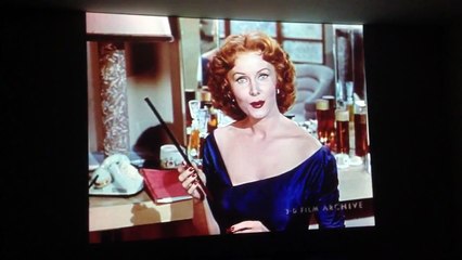 Rhonda Fleming Promoting a 3D Film