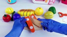 Un et un à un un à et les couleurs Coupe Coupe pour enfants Apprendre magnétique jouet les légume avec Ensemble de jouets en velcro