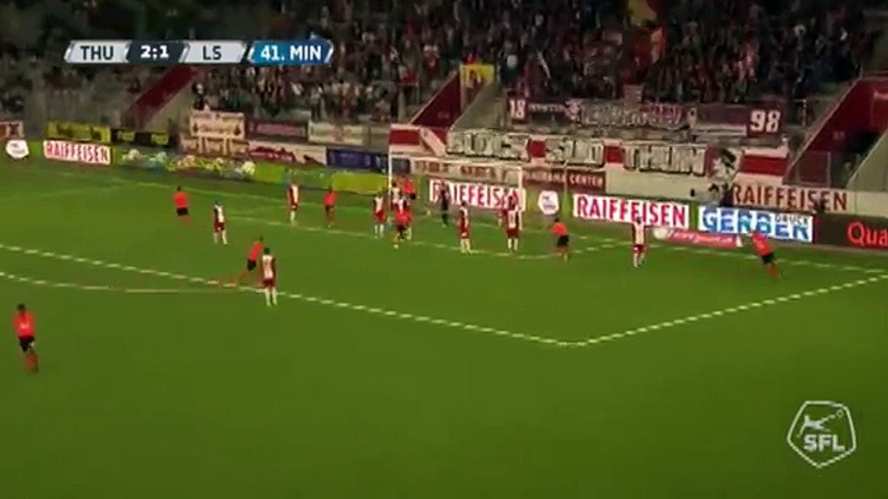 Thun 2:1 Lausanne (Swiss Super League 19 August 2017)