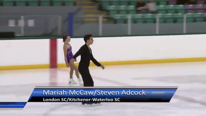 Mariah McCaw / Steven Adcock 2017 SOSS - SP