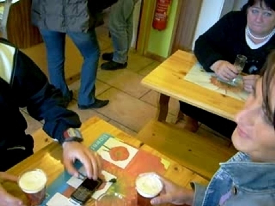 Après course au snack