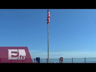 Ceremonia de izamiento de Bandera en la embajada de EU en Cuba