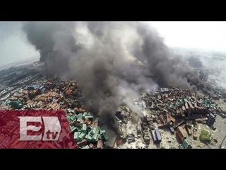Recuento de daños por explosión en Tianjin / Titulares de la tarde