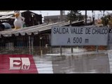 Fuertes lluvias y severas inundaciones en Valle de Chalco / Vianey Esquinca