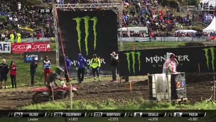 Paulin passes Desalle - MXGP of Sweden 2017