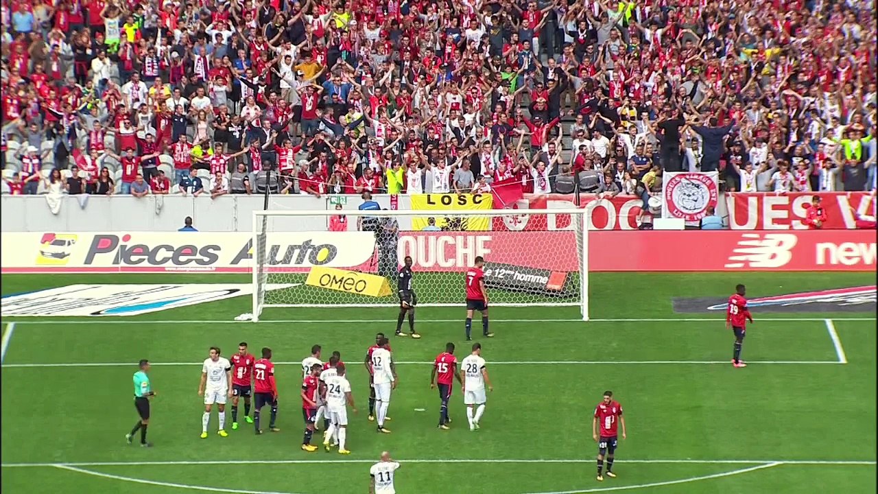 But Damien DA SILVA (5') _ LOSC - SM Caen (0-2) _ 2017-18
