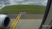 Aéroport de Londres décollage Ryanair boeing 737 stansted