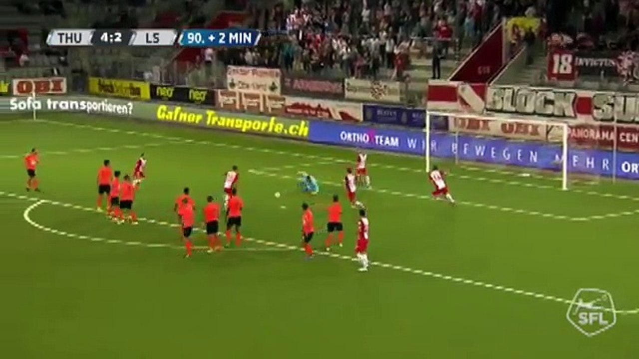 Thun 5:2 Lausanne (Swiss Super League 19 August 2017)