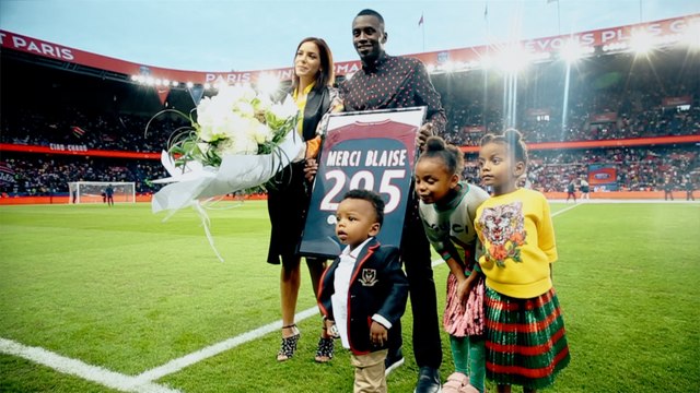 L'hommage du Parc à Blaise Matuidi
