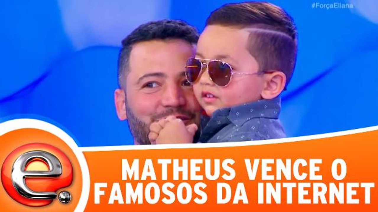 Matheus vence o Famosos da Internet - 20.08.17
