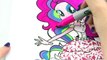 Impresionante libro para colorear tablero Chicas poco mi tarta dedo meñique poni arco iris intercambiar Equestria color |