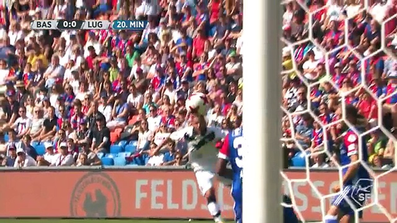 FC Basel 1:1 FC Lugano  (Swiss Super League 20 August 2017)