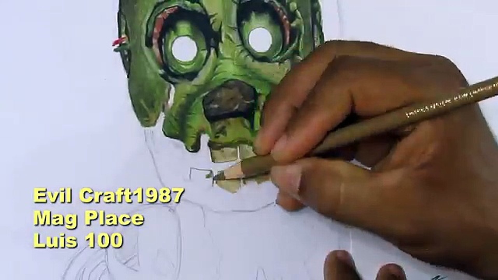 How To Draw Springtrap From Five Nights At Freddys 3, Step by Step