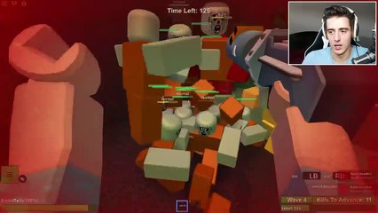 Roblox Adventures / Zombie Rush / Giant Zombie Attack!!