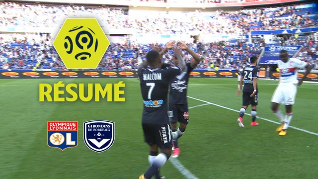 Olympique Lyonnais - Girondins de Bordeaux (3-3) - Résumé - (OL-GdB) / 2017-18