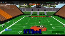 ROBLOX NFL Patriots VS Browns Highlights