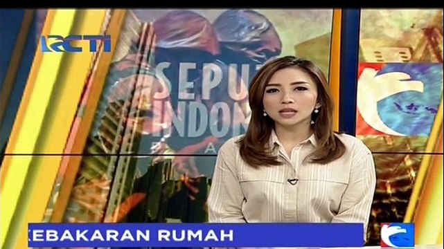 Api Melalap Pemukiman Padat Penduduk di Kebayoran Lama