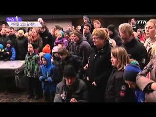 애들 보는 앞에서 기린 죽인 뒤 사자 먹이로… / YTN