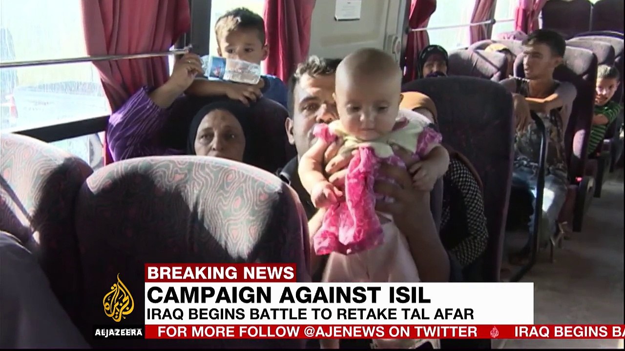 Thousands flee as Iraqi forces attack ISIL-held Tal Afar