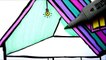 How to Draw and Color Beautiful Rainbow Bows for Girls and Babies l Coloring Pages Learning Colors-yCeeYLYvwmA