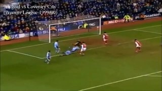 Davor Šuker all 11 goals for Arsenal FC