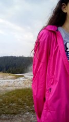 My trip to Old Faithful,Yellowstone.