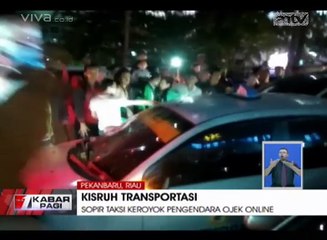 Kisruh Ojek Online dan Taksi Konvensional di Pekanbaru