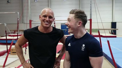 GYMNASTICS WITH JAMIE LAING | His Hidden Talent?