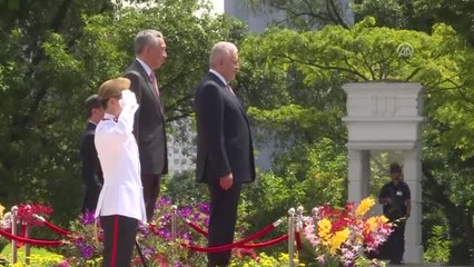 Başbakan Yıldırım, Askeri Törenle Karşılandı - Singapur