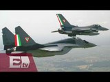 Espectacular demostración aérea para los 100 años de la Fuerza Aérea Mexicana Vianey Esquinca