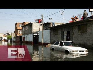 Perdieron todo: Inundaciones arrasan con viviendas en Valle de Chalco / Titulares de la tarde