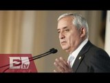 Presidente de Guatemala, Otto Pérez Molina, presuntamente involucrado con la corrupción