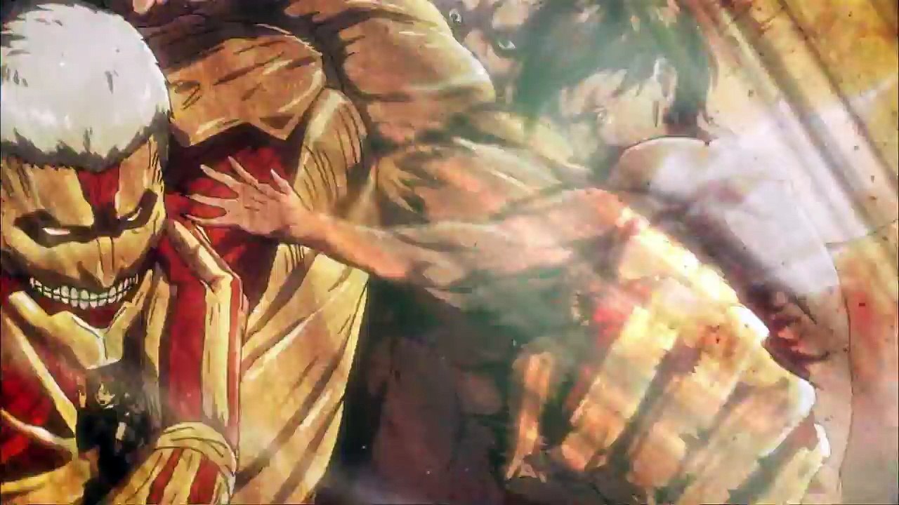 男気【エルヴィン団長】使命のために・・・ 進撃の巨人 ２期 (高画質）
