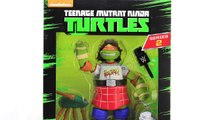 TMNT WWE Michelangelo as Rowdy Roddy Piper Superstars Turtles Figure Video Review