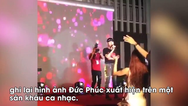Đức Phúc lần đầu xuất hiện trên sân khấu sau PTTM thành công