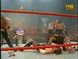 6.The Undertaker, Kane & Bradshaw vs. The Dudley Boyz & Test