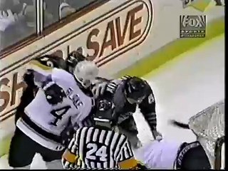Mario Lemieux vs Aki Berg