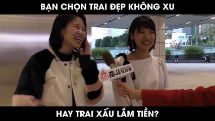 Trai đẹp không xu dính túi hay trai xấu lắm tiền?