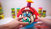 Super Mario Bros Egg Surprise Toys Play Doh Surprise Eggs