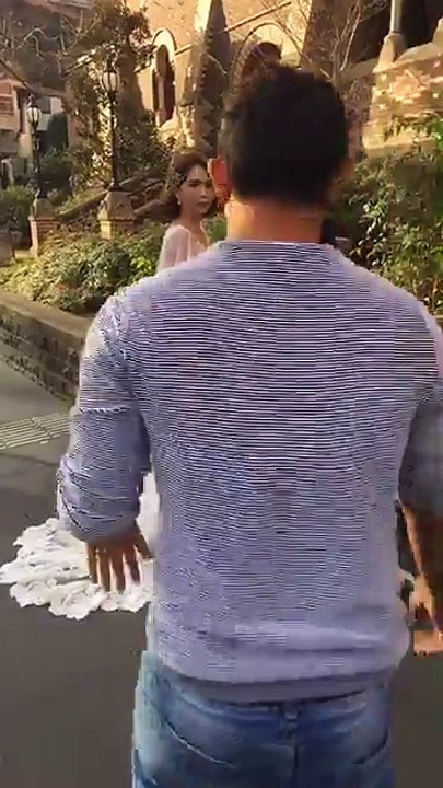 Hậu trường chụp ảnh cưới của Khắc Tiệp và Ngọc Trinh