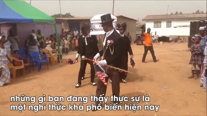 "Quẩy” tưng bừng tại lễ động quan để đám ma bớt đau buồn