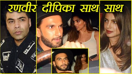 Download Video: Ranveer Singh, Deepika Padukone at Ritesh Sidhwani's party, Priyanka Chopra also spotted | FilmiBeat