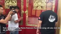 Võ sư Vịnh Xuân Pierre Flores đến thăm đình Nam Chơn, Nam Huỳnh Đạo từ chối gặp mặt