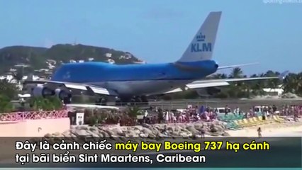 Đứng xem máy bay hạ cánh, khách du lịch bị hất văng và tử vong tại chỗ
