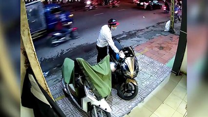Một vụ trộm xe táo tợn nhưng cũng đầy hài hước