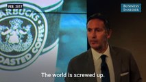 LEAKED VIDEO: Ex Starbucks CEO Schultz tells workers Trump is creating chaos