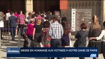 Attentats en Espagne: messe en hommage aux victimes à Notre-Dame de Paris